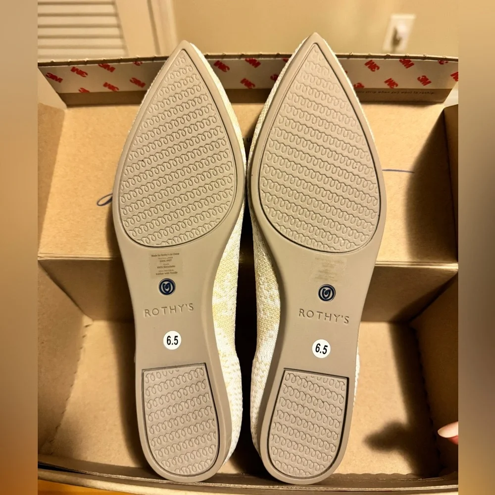 Rothy’s Lily Points NIB 6.5 - Picture 2 of 2